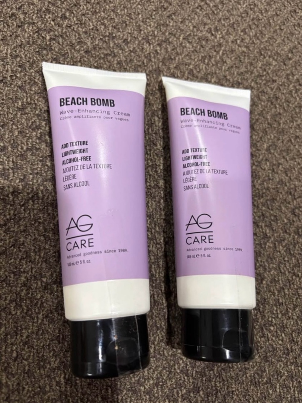 NEW AG Care Beach Bomb Wave Enhancing Cream x2